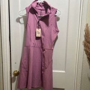 Pink Sleeveless Dress